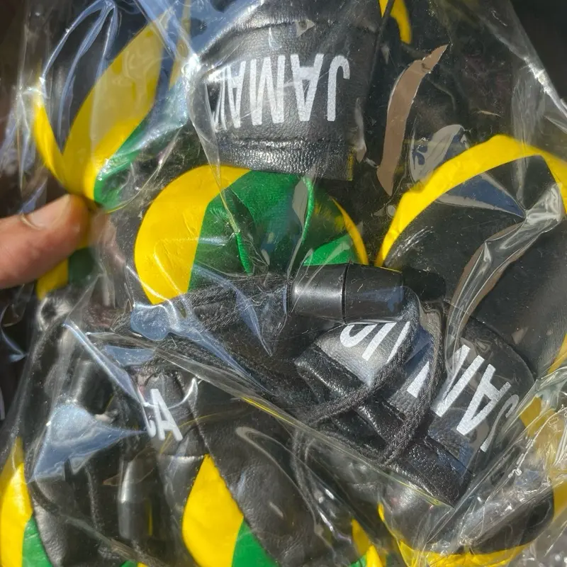 Jamaican Flag Boxing Gloves