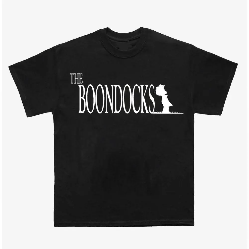 The Boondocks Graphic T-Shirt, Classic Adult Cartoon Fan Tee, Retro Apparel