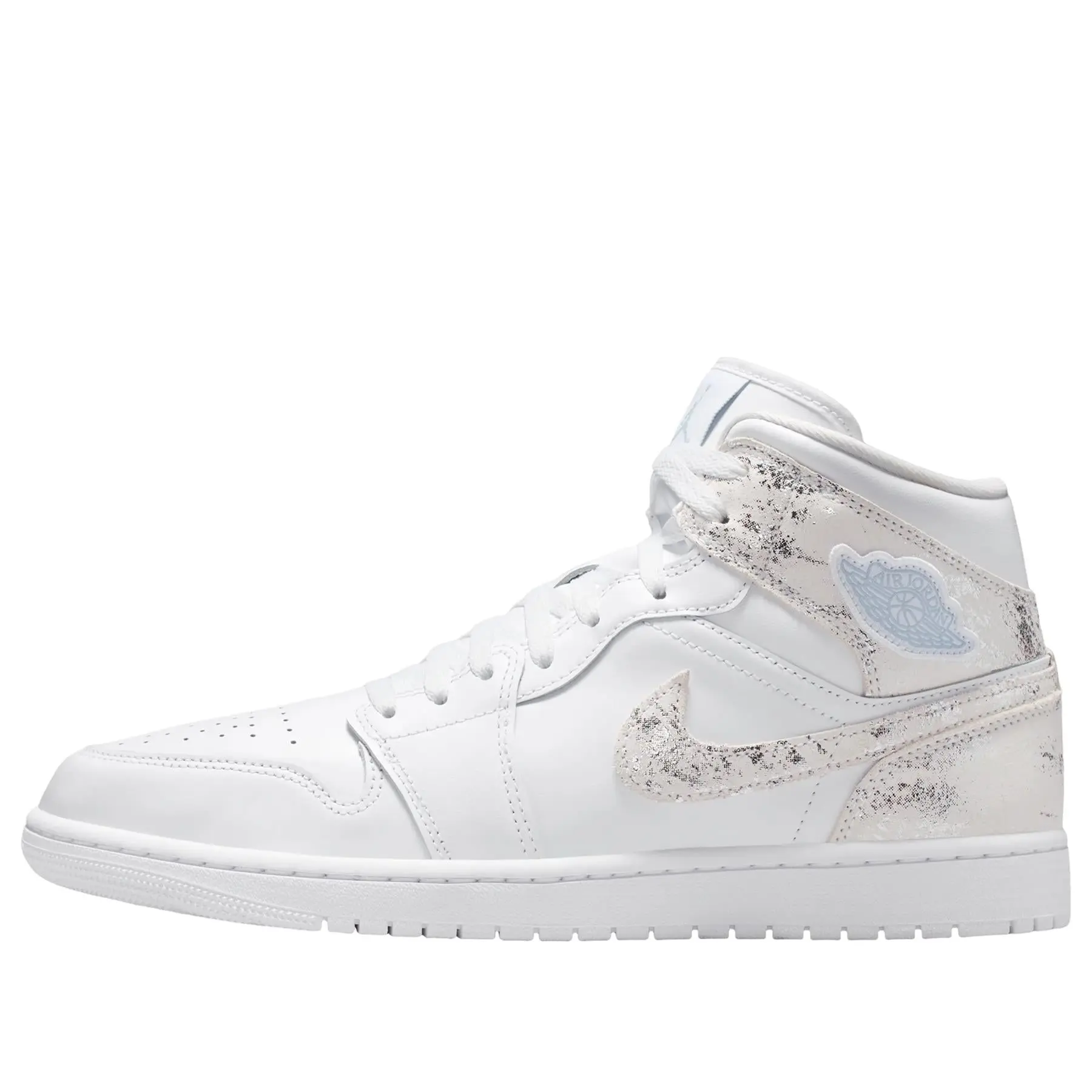 Jordan 1 Mid SE Distressed White Field IR2271-100 Men's  New Sneakers Casual Footwear Athletic