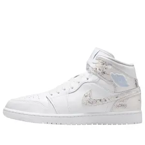 Jordan 1 Mid SE Distressed White Field IR2271-100 Men's  New Sneakers Casual Footwear Athletic