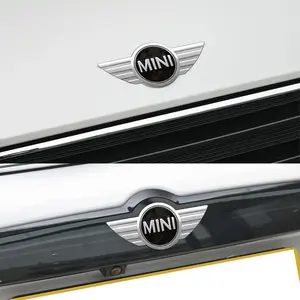 Bmw Mini Cooper R55 R56 R50 R53 R60 F55 F56 3D Metal Car Sticker, Metal Badge, Trunk Body Emblem Decoration, Automotive Accessories