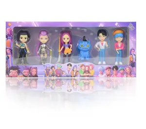 Demon Hunters Action Figures,Korean Idol figures,6pcs Anime Character Figures, Desktop Decorations, Home & Office Decoration Accessories (3pcs)