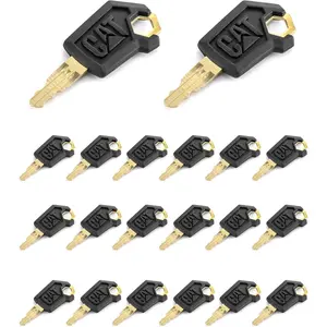 KDO 5P8500 Cat Keys, 20 Pack Ignition Keys Compatible With Caterpillar Heavy Equipment