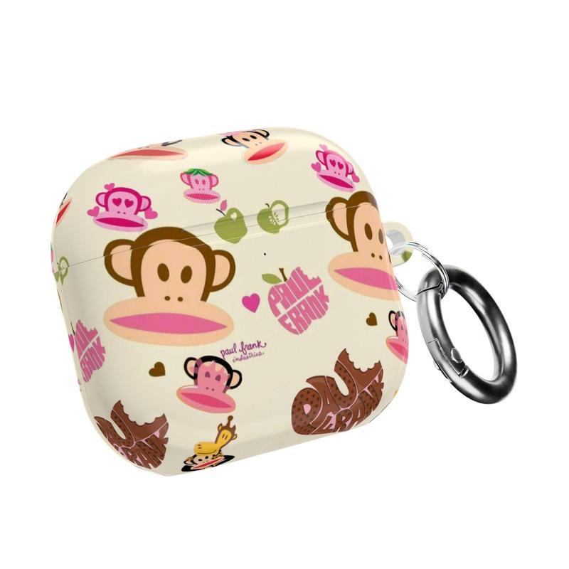Paul Frank Julius Monkey Pop Art Pattern Earbuds Case Cover for Apple AirPods Pro 1 2 3, AirPods 1 2 3 4