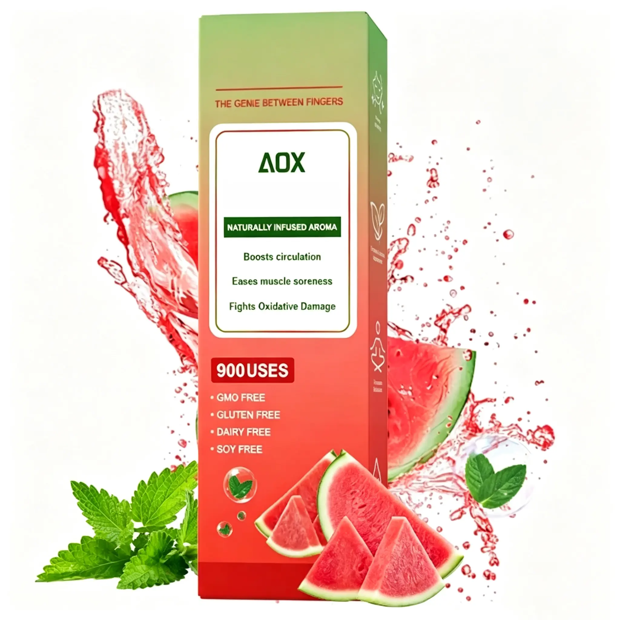 Multi-Flavor Energy Bars – Watermelon, Lavender, Mullein Mint, NAD+ & Energy Complex