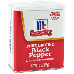 Pure Ground Black Pepper, 3 oz