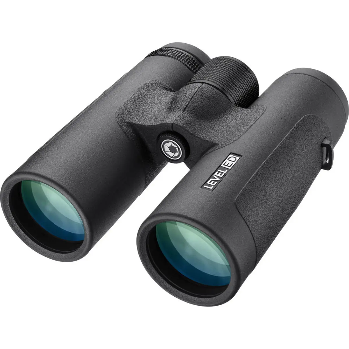 Barska 10x42 Level ED Series Compact Long Range Waterproof Roof Prism Binoculars, 6.5 Degree Angle of View, Black, Compact Long Range Binoculars