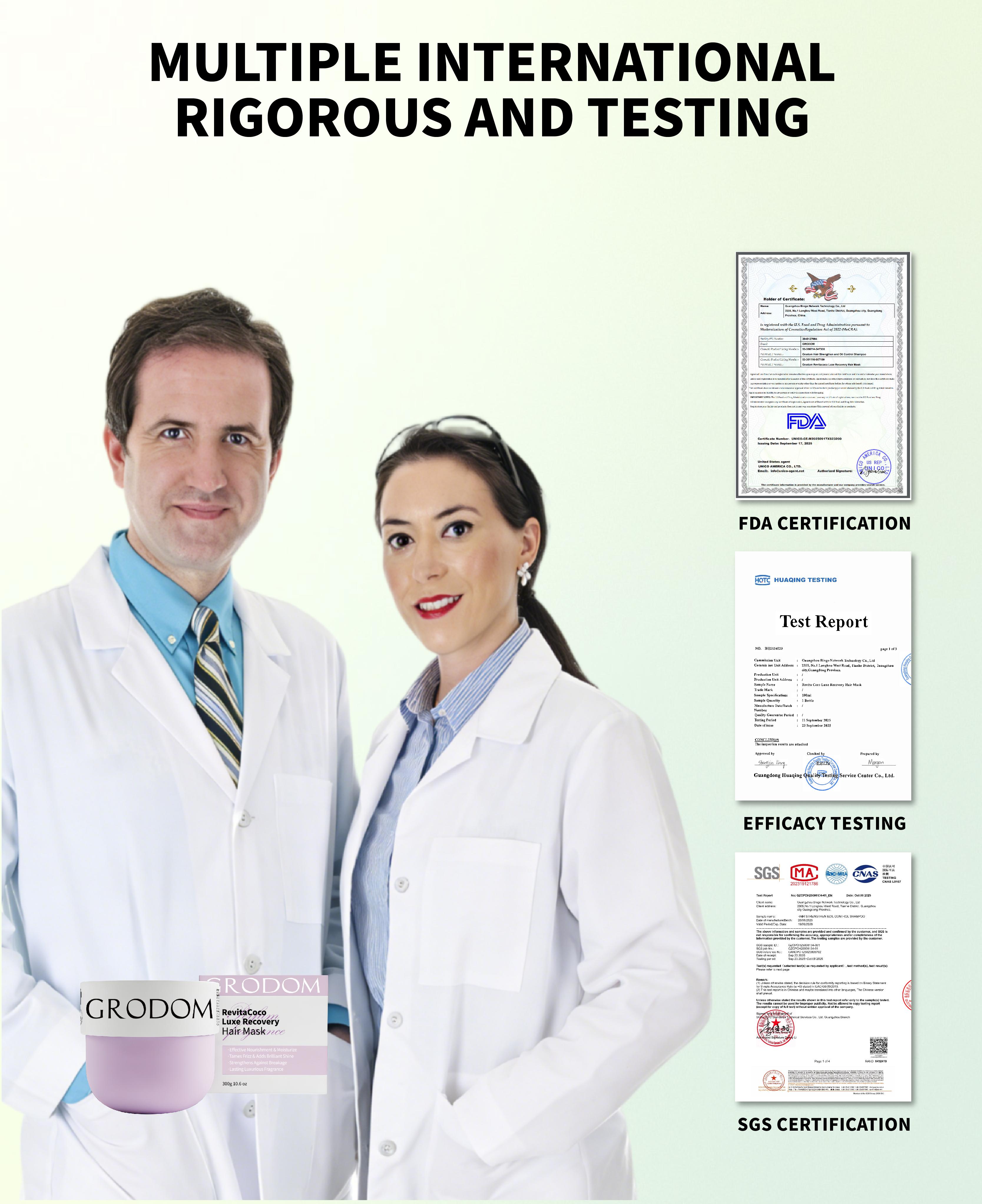 GRODOM Keratin Repair Hair Mask,Deep Conditioning Hair Treatment for Damaged Hair,Anti-Frizz Hydrating Hair Mask for Dry Curly 3A to 4C Hair,Color-Treated Hair Care,Cuticle Sealing Deep Nourishing Hair Repair,300ml