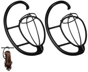 Hanging Wig Stand, Wig Drying Stand, set of 2, wig holder wash day Organiser Plastic