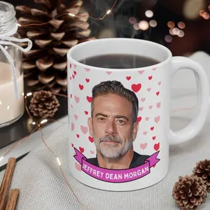 Jeffrey Dean Morgan Cute  Gift, 11oz and 15oz Coffee/Tea , Ceramic Mug, Cool Funny Jeffrey Dean Morgan  #252