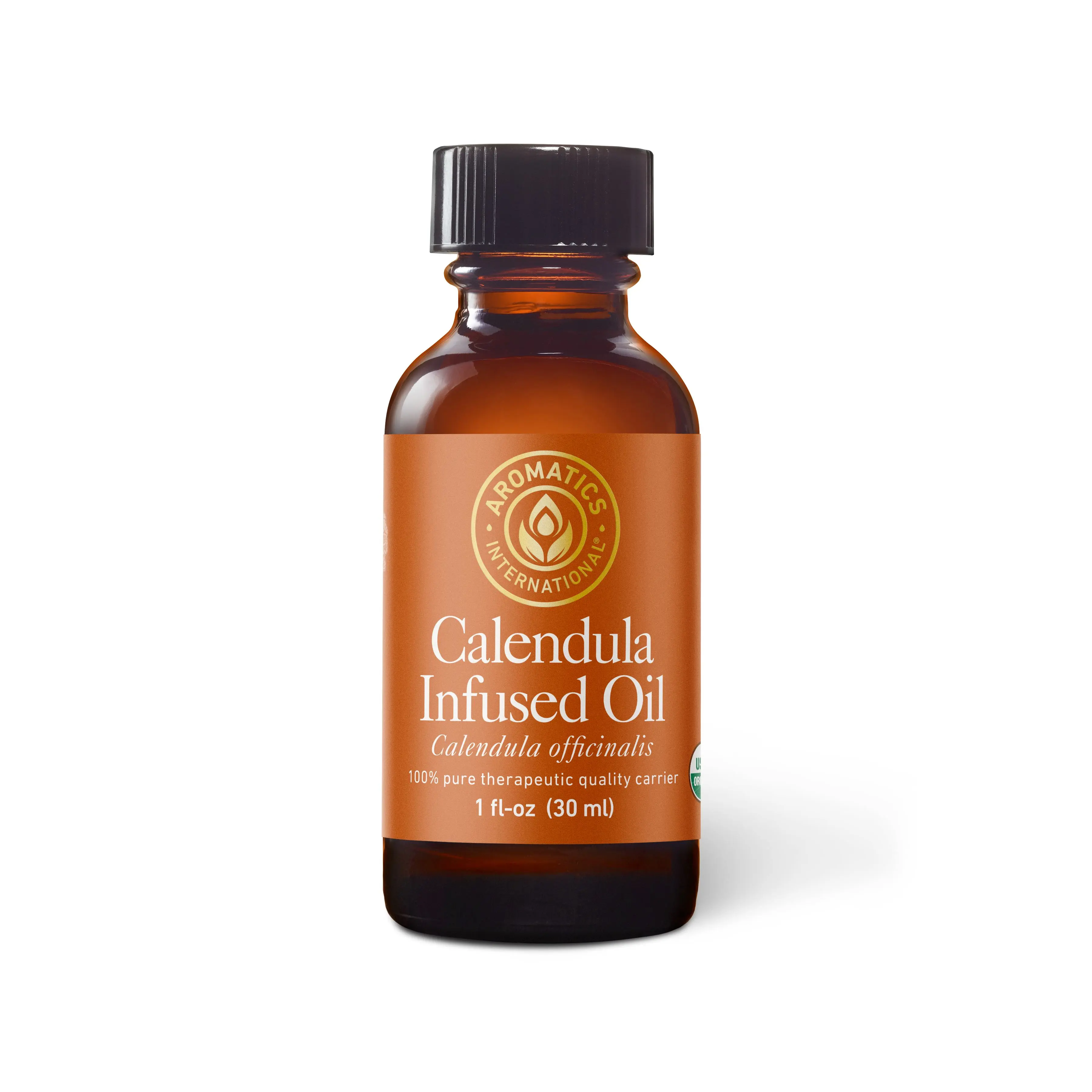 Organic Calendula Infused Extra Virgin Olive Oil for Aromatherapy and Wellness Natural  Blend