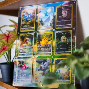 Crown Zenith VSTAR Universe God Pack IR AR Set Poster Display Acrylic Magnetic Case