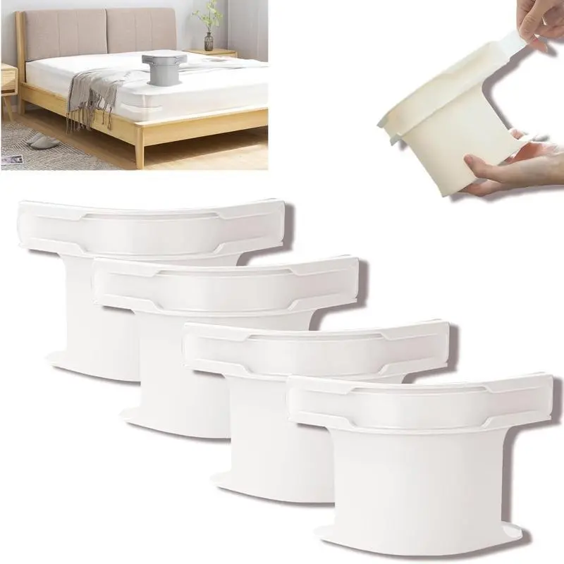 Bedsheet Clips - Tool-Free Locking Sheet Fasteners with Soft Pads, 360° Slip-Proof Hold, Fabric-Safe Design, No Snags/Holes, Universal Compatibility for Kitchen Utensils, Bedding Supplies, Corner Sheet Holders, Durable Bedding Accessories