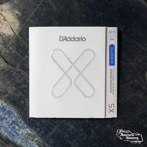 D'Addario XSAPB12554 XS Phosphor Bronze Acoustic Guitar Strings, Light Plus, 12....