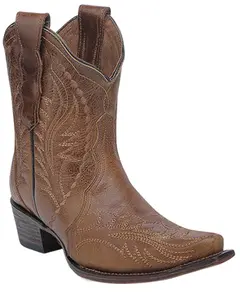 Circle G Women's Women'S Western Booties Snip Toe - L6247