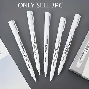 Bet You Can't Draw This with Basic Markers—These 3 White Pens MAKE IT EASY! 🤯 #DoodleChallenge Drawing Pens Art Pens Artist Pens