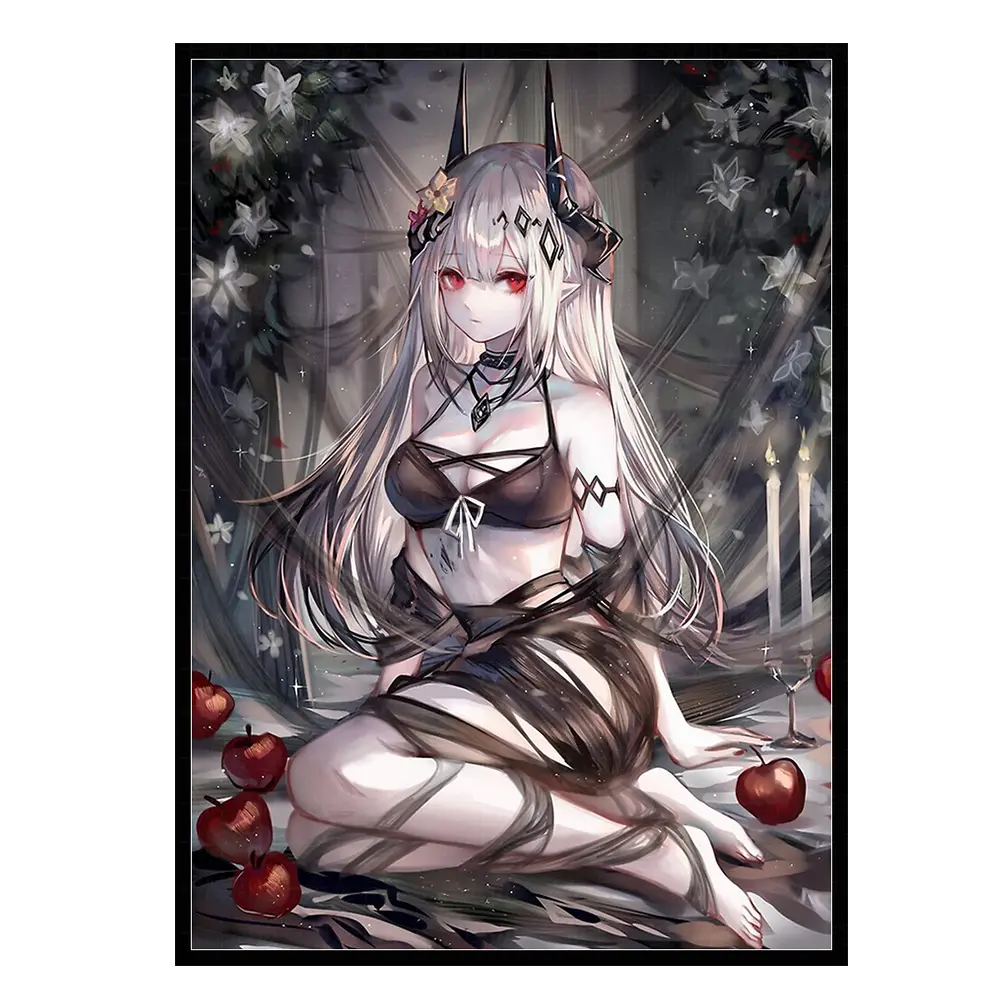 Anime Card Sleeves 120PCS 67 x 92 mm Standard Size Toploading Sleeves for MTG PTCG TCG Cards