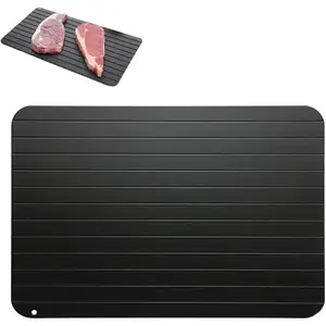 Defrosting Plate,Quick Defrosting Tray for Frozen Meat Defrost Plate Thaws Meat and Frozen Food Defrosting, for Fish, Meat, Poultry, Medium