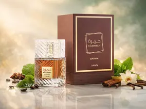 Lattafa Khamrah Qahwa Eau de Parfum 100ml (3.4 oz) – Coffee & Vanilla Gourmand Perfume