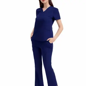 Women's V Neck Scrubs - Comfortable and Stylish Medical Uniform Bottom