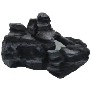 Komodo Magnetic Rock Burrow Reptile Hideaway 7 in
