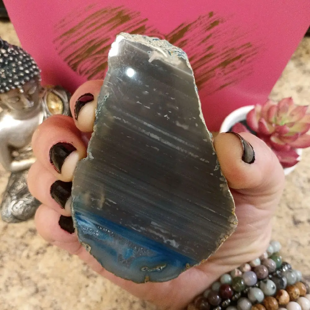 Blue Agate from Brazil