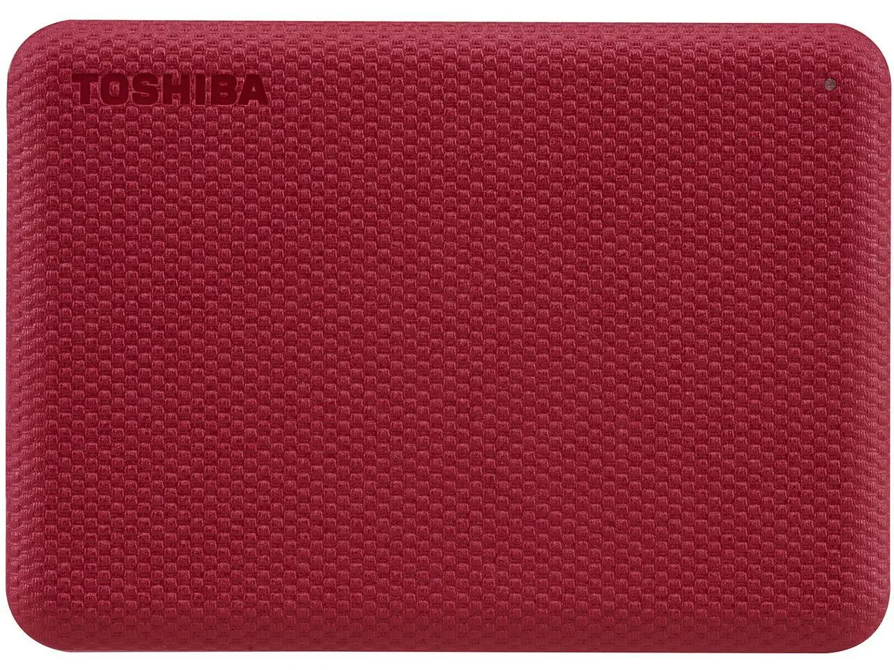 TOSHIBA 1TB Canvio Advance Portable External Hard Drive USB 3.0 Model HDTCA10XR3AA Red