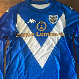 Roberto Baggio Brescia #10 long sleeve vintage jersey.
