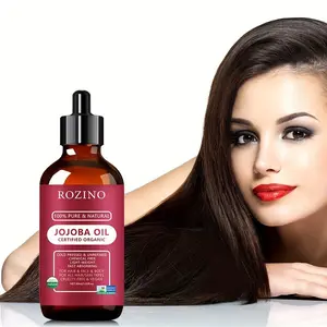 30ml Natural Jojoba Hair Care Essential Oil, Smoothing And Moisturizing Hair Oil For Damaged Hair, Strengthens Hair, Thicker Stronger Hair, Hair Care Product, Haircare