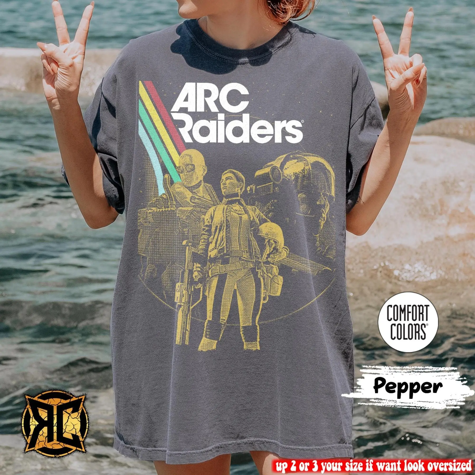 Comfort Colors Comfort ColorsArc Raiders shirt, Video Game, Game tee Unisex
