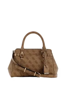 GUESS Female Leona Logo Handbag