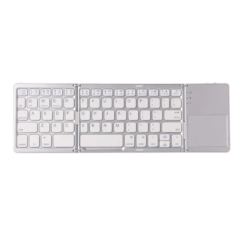 Portable Wireless Bluetooth 70% off Fold Keyboard for Phones, Tablets, Laptops with Touchpad
