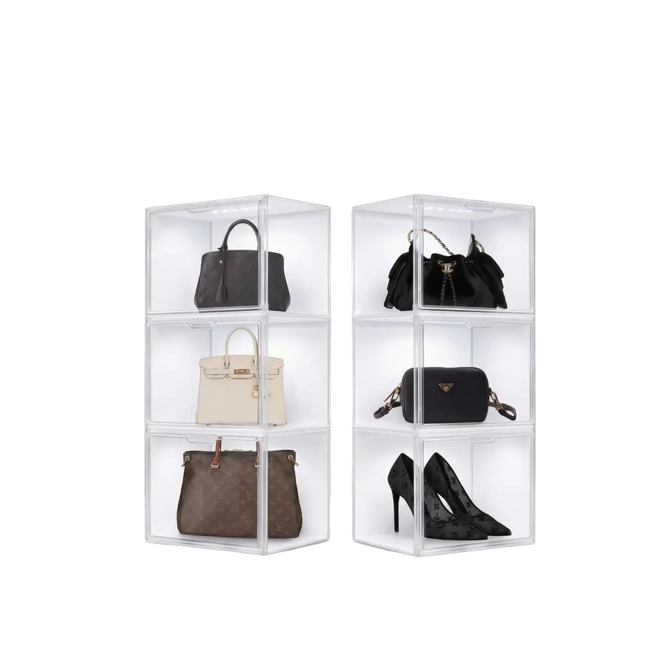 LED Shoe & Handbag Display Case