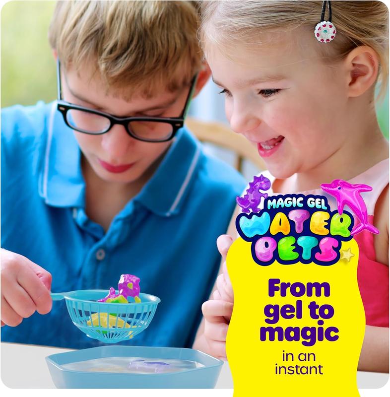 Magic Water Elf Toy Kit with Magic Gels and Molds Imaginative Play Birthday Gifts Party Favors Family Friendly DIY STEM Projects Create Your Own Magic Gel Water Pets