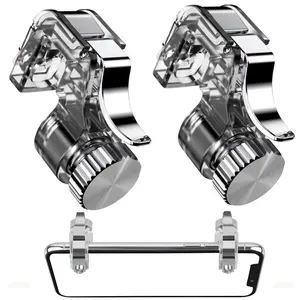 Mobile Game Controller, Mobile Game Joystick with L1 R1 Button, Mobile Game Accessories for PUBG & Other Mobile Games, Game Peripherals, Console