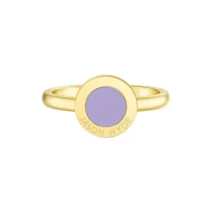 OCEAN LAVENDER CHIP RING