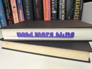 Need More Wine Bookmark