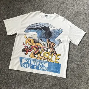 Vale Forever Rare 1998 Olympics Tee White – Vintage Oversized Streetwear T-Shirt, Heavy Cotton Unisex Graphic Top 2026