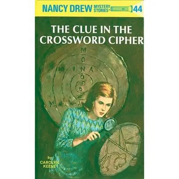 USED Book - Nancy Drew 44: The Clue in the Crossword Cipher by Keene, Carolyn (Hardcover) - english