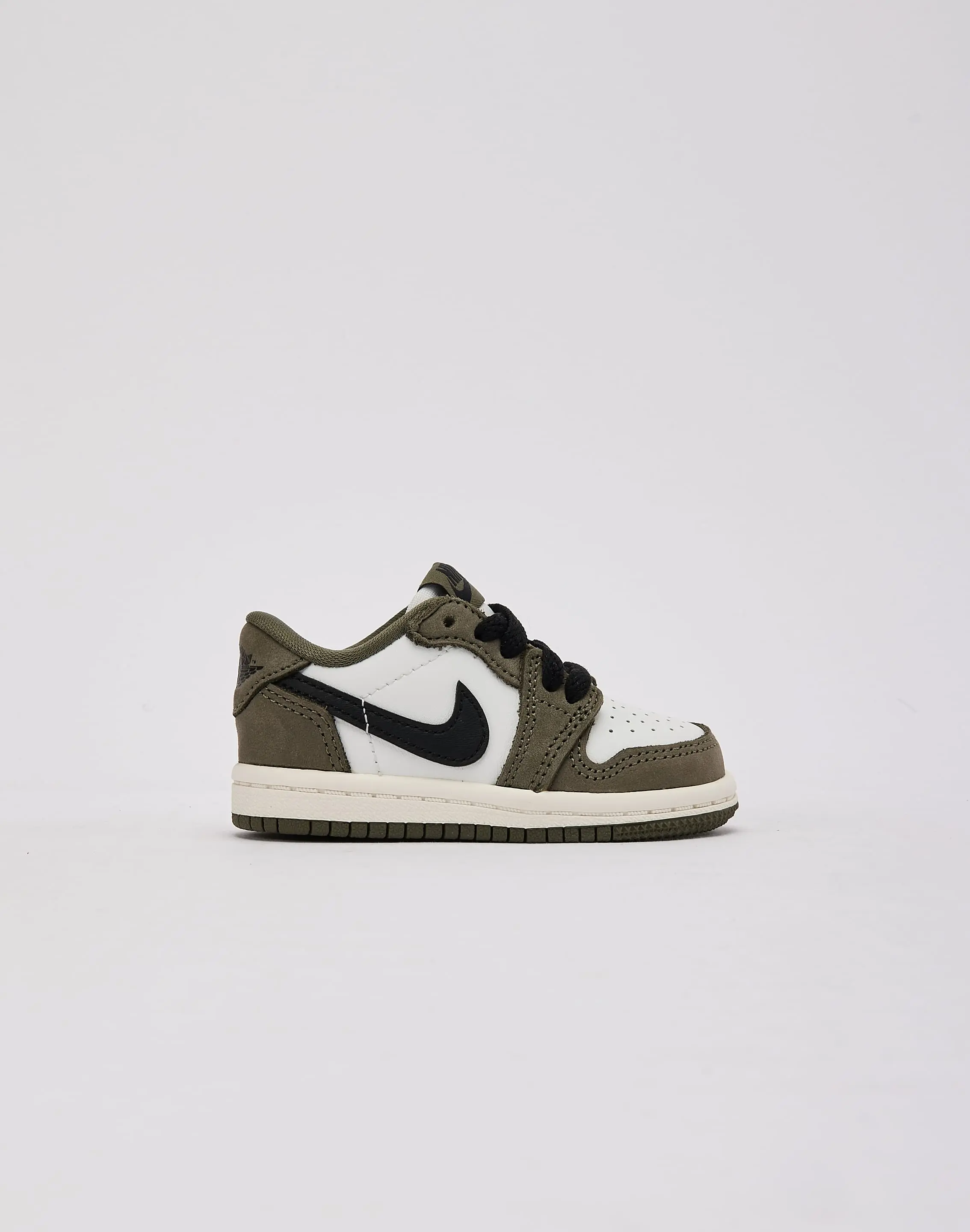 Kids Jordan Air Jordan 1 Retro OG Low 'Medium Olive' Infant