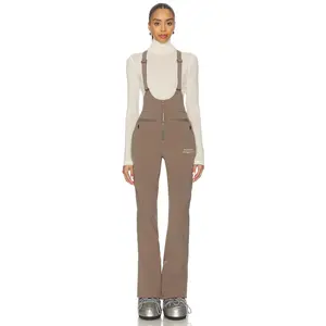 Whitespace High Waisted Riding Bib in Falcon
