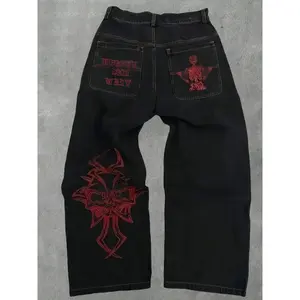 Men's Jeans, Casual Comfy Denim Pants for Daily Wear, Fashion Men's Bottoms for Spring & Fall, Streetwear