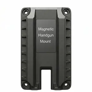 Concealed Adjustable Holster for Vehicle Environments with Magnetic Mount