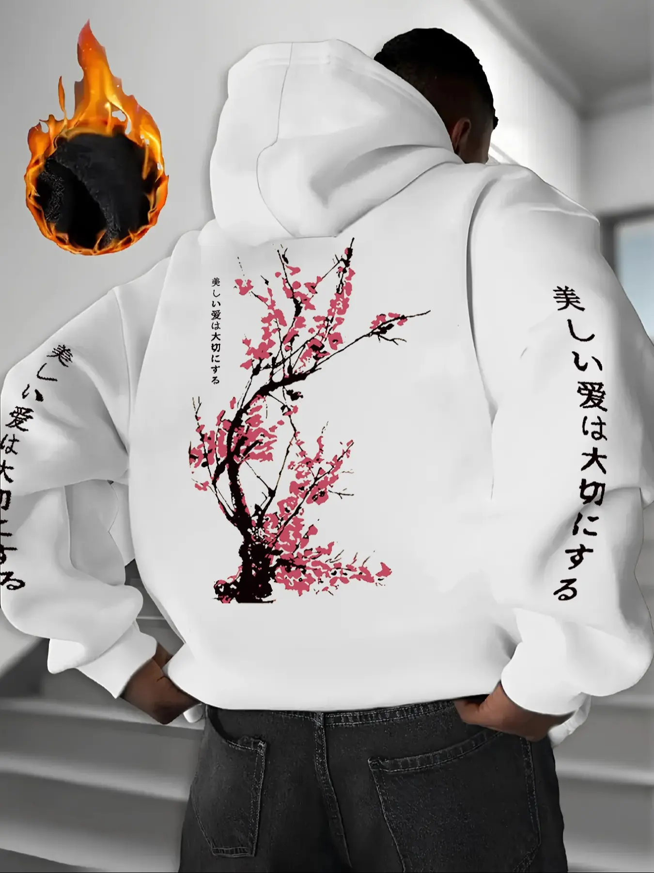 Chinese dragon cream hoodie - TikTok Shop