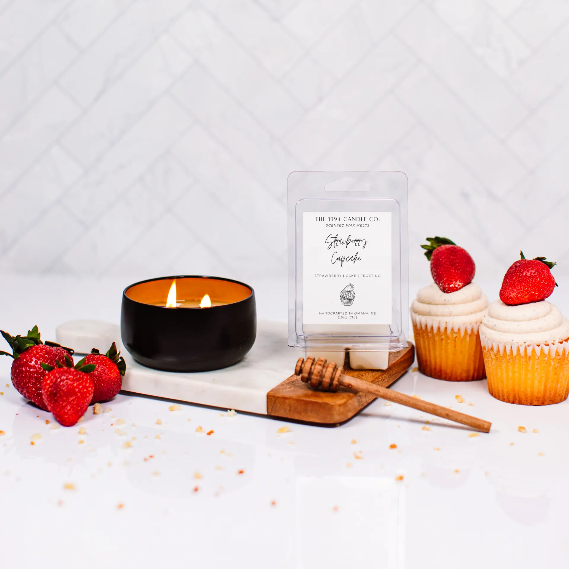Strawberry Cupcake | Wax Melt