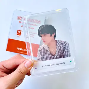 Meowcafe [81 x 108 Mini Tour] - Premium Clear Toploader - Fit 70x100mm Mini Tour PC with 73x103mm Sleeve