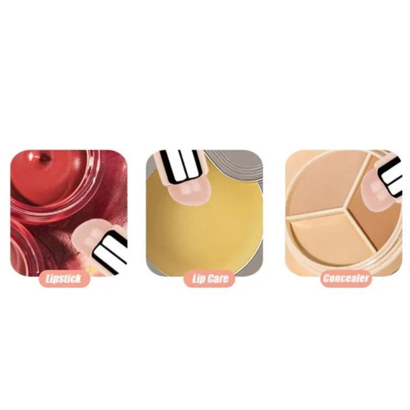 Black lip brush,silicone lip applicator brush,used for applying lip color,lip makeup brush,allows for even and precise application of lip color,the silicone brush head is easy to use and hygienic,portable lip brush.