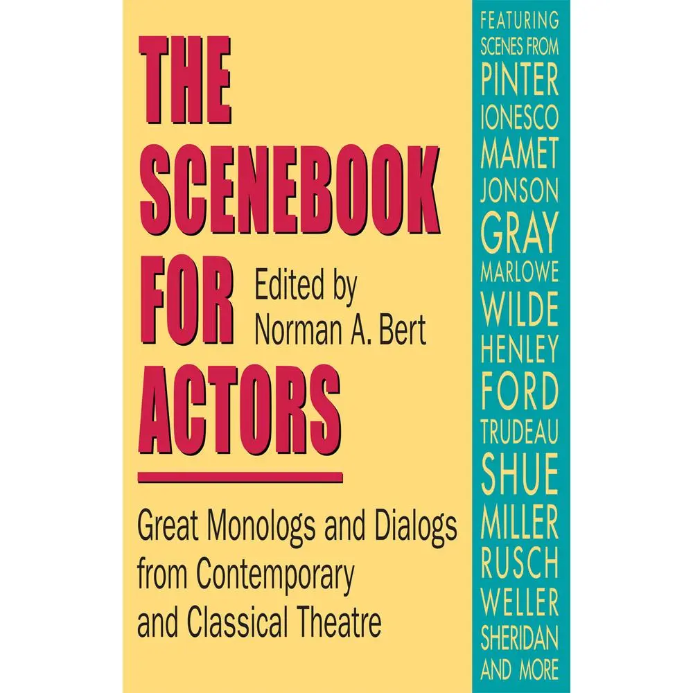 USED Book - Scenebook for Actors by Bert, Norman A. (Paperback) - english