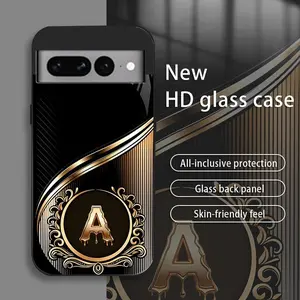 Suitable for [Google Pixel 7 Pro] Brand New Personalized Acrylic Phone Case with Custom Letters — Ultra-Slim, Drop-Resistant, Scratch-Proof — Light Luxury Business Style — Premium Acrylic Material — Trendy & Stylish 996