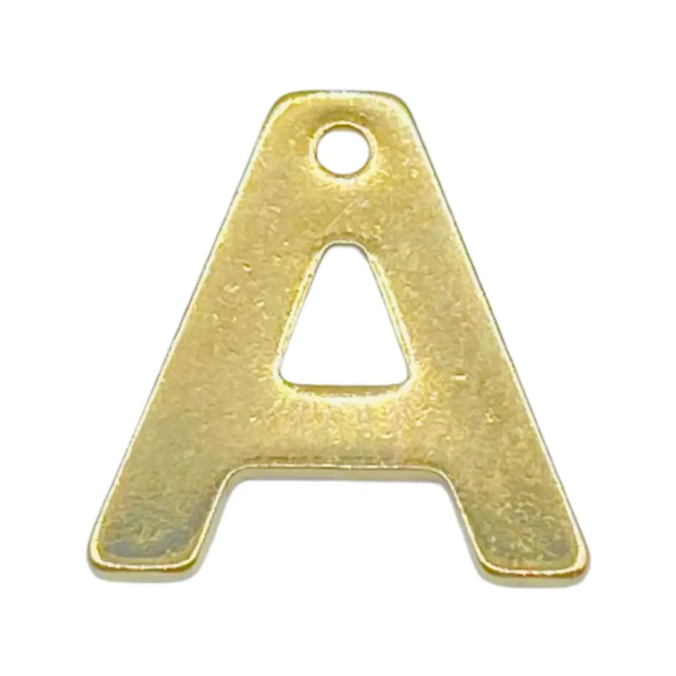 EXPRESS YOURSELF A-H BLOCK LETTER EARRING CHARM